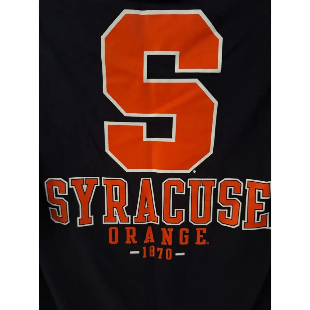 Syracuse University -Men's Champion Orange Logo Long Sleeve T-Shirt-Size S-NWOT - Picture 5 of 6